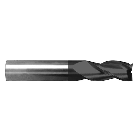 Sowa 516 Dia x 516 Shank 3Flute 40Deg Helix TiCN Coated Green Series Carbide End Mill 153378